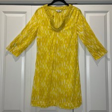 Boden Womens Yellow Beach Cover Up/Dress-Long...