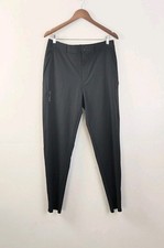 RLX Ralph Lauren 32x32 Men's Performance Pants Black Golf Sport Nylon Cooling