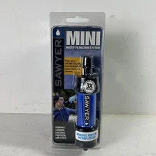 Sawyer MINI Water Filtration System - Filters Up To 100,000 Gallons  NEW
