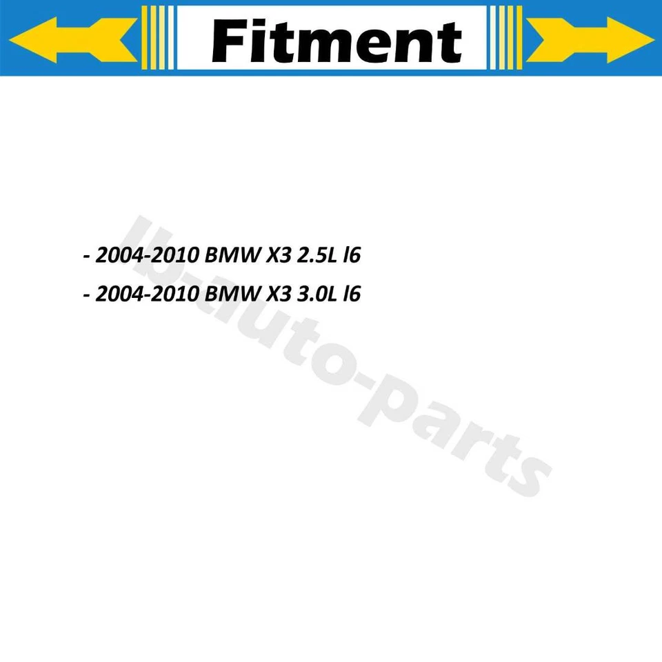 Línea de manguera de freno delantero 2x para BMW X3 2004 2005 2006 2007 2008 2009 2010 3,0 L Foto 2 de 4