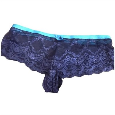 Elle Macpherson Cloud Swing Blue Culotte Lace Panties, Medium, NWOT