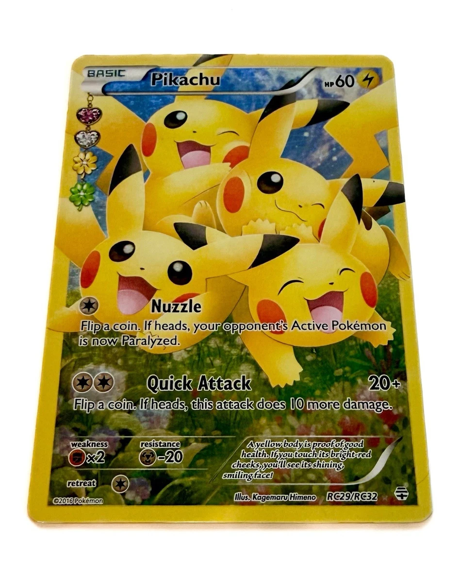 Pokémon Pikachu Pokémon TCG XY Individual Collectible Card Game