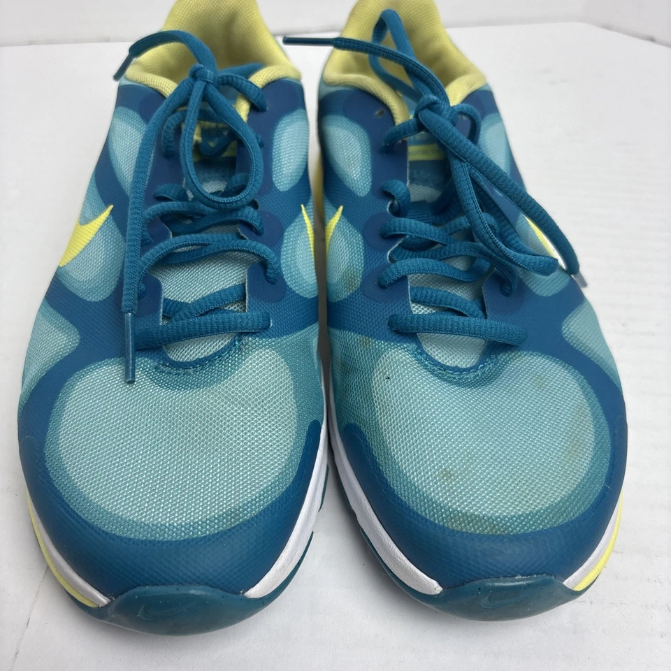 Nike Women's 7.5 Sneakers 443837-400 Dual Fusion TR Running Shoes Teal Yellow — 第 4/4 张图片