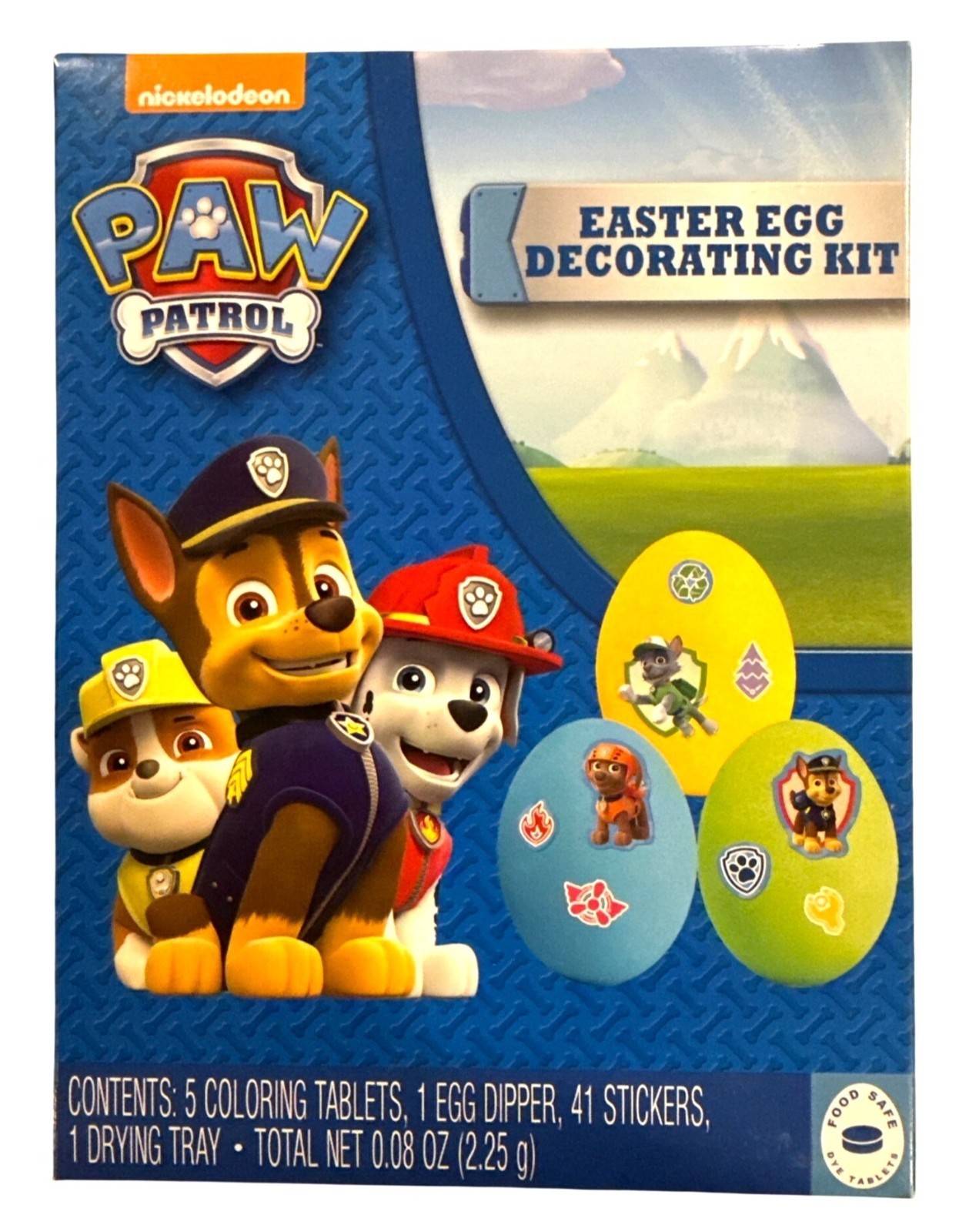 NICKELODEN Paw Patrol Easter Egg Decorating Kit Coloring Tab