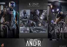 New Hot Toys TMS156 Star Wars: Andor - K-2SO 1/6 Action Figure In Stock