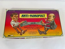 1995 Anti-Monopoly Game by Talicor Board Game