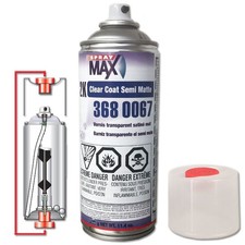 2k Semi Matte Clear 400 Ml 3680067 SPRAYMAX 879910000468 Spray Paint 3.15 per fl oz