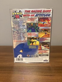 Sonic R (Sega Saturn, 1997) Tested Complete Humidity Damage Read Description 