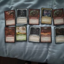 Argent Saga TCG 10 Card Lot Mezotan Raptor Hokanin Archeologist Tyrannus