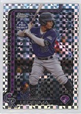 2025 Topps Pro Debut Chrome X-Fractor Bairon Ledesma #PDC-192 19kh