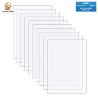 Acrylglas Platten Transparent 10X15Cm 1Mm 10Er Set FüR Fotorahmen