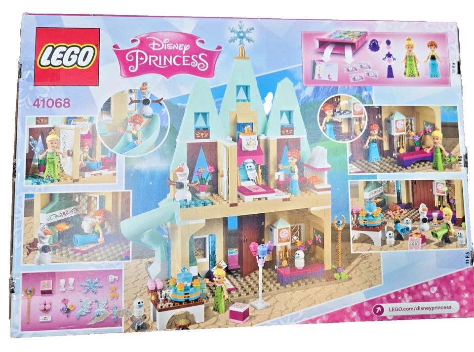LEGO Disney: (41068) Frozen: Arendelle Castle Celebration - Usado - RETIRADO  Foto 2 de 4