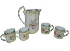 Vintage RS Prussia RED Stamped Coffee Set