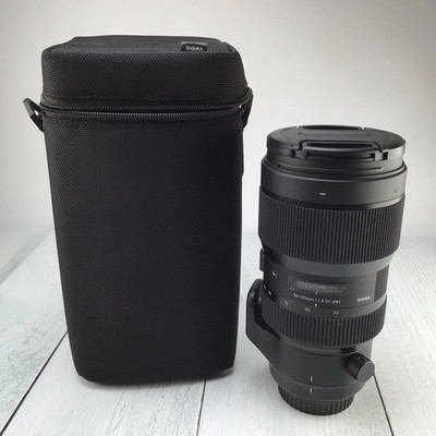 Sigma Art 50-100mm f1.8 DC Lens for Canon EF in Case Used Good | eBay