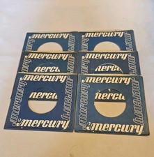 45 RPM 7" RECORD SLEEVES CO. 6 SLEEVES SEE PHOTOS Mercury Records SLV383 