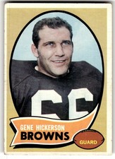 1970 Topps Gene Hickerson #233