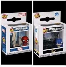 Bitty POP! Deluxe: Batman #239 (Hush) Plus Spider-Man #160 Set de #2 DC + Marvel