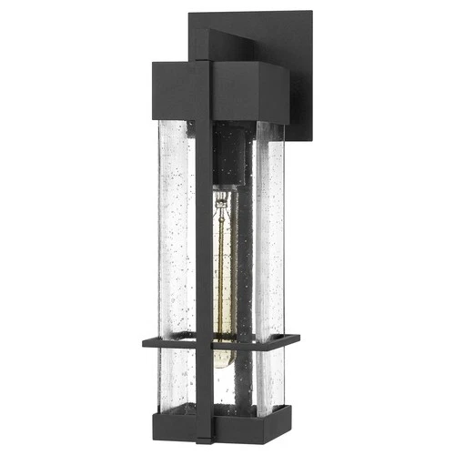 Wynn 1-Light Outdoor Wall Mount in Earth Black - Picture 2 of 7