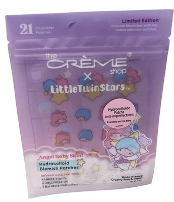 Crème Shop Little Twin Stars Angel Baby Skin Hydrocolloid Blemish Patches 21-Pk