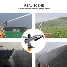 Impact Sprinkler 360° Auto Rotating Large Area Irrigation Sprinkler LW