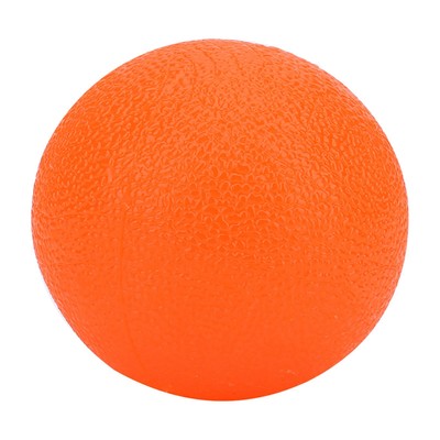 ORANGE Silicone Massage Therapy Grip Ball For Hand Finger Strength Exercise HM