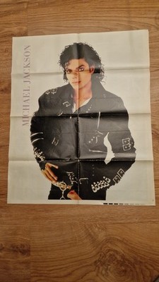 EIGHTIES Michael Jackson Whitney Houston MAGAZINE POSTER 