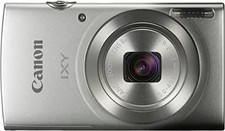 Canon IXY 180 Digital Camera, Silver, 8x Optical Zoom, IXY180SL
