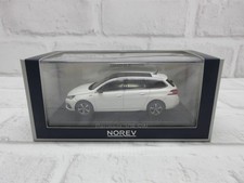 Mini car 1/43 Norev Peugeot 308 SW GT line 2017 Pearl white model car Age14+