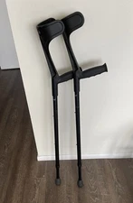 KMINA PRO Folding Height-Adjustable Carbon Fiber Forearm Crutches