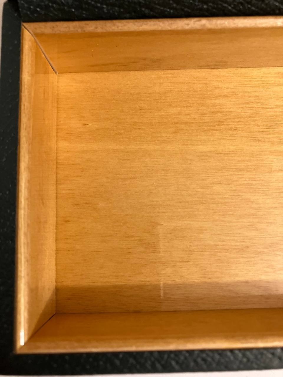 Rolex Vintage green wood watch box