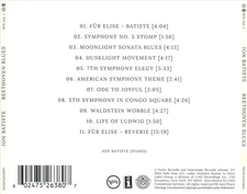 JON BATISTE BEETHOVEN BLUES NEW CD