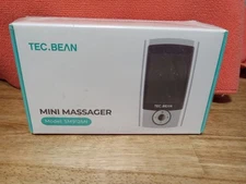 NIB TEC.BEAN EMS Tens Mini Massager 16 Modes Muscle Stimulator Rechargeable   B1