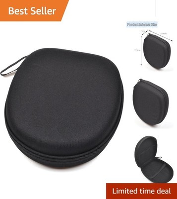 Portable Hard Shell Carrying Case for JBL, Sony & Bose Headphones - Travel Ready