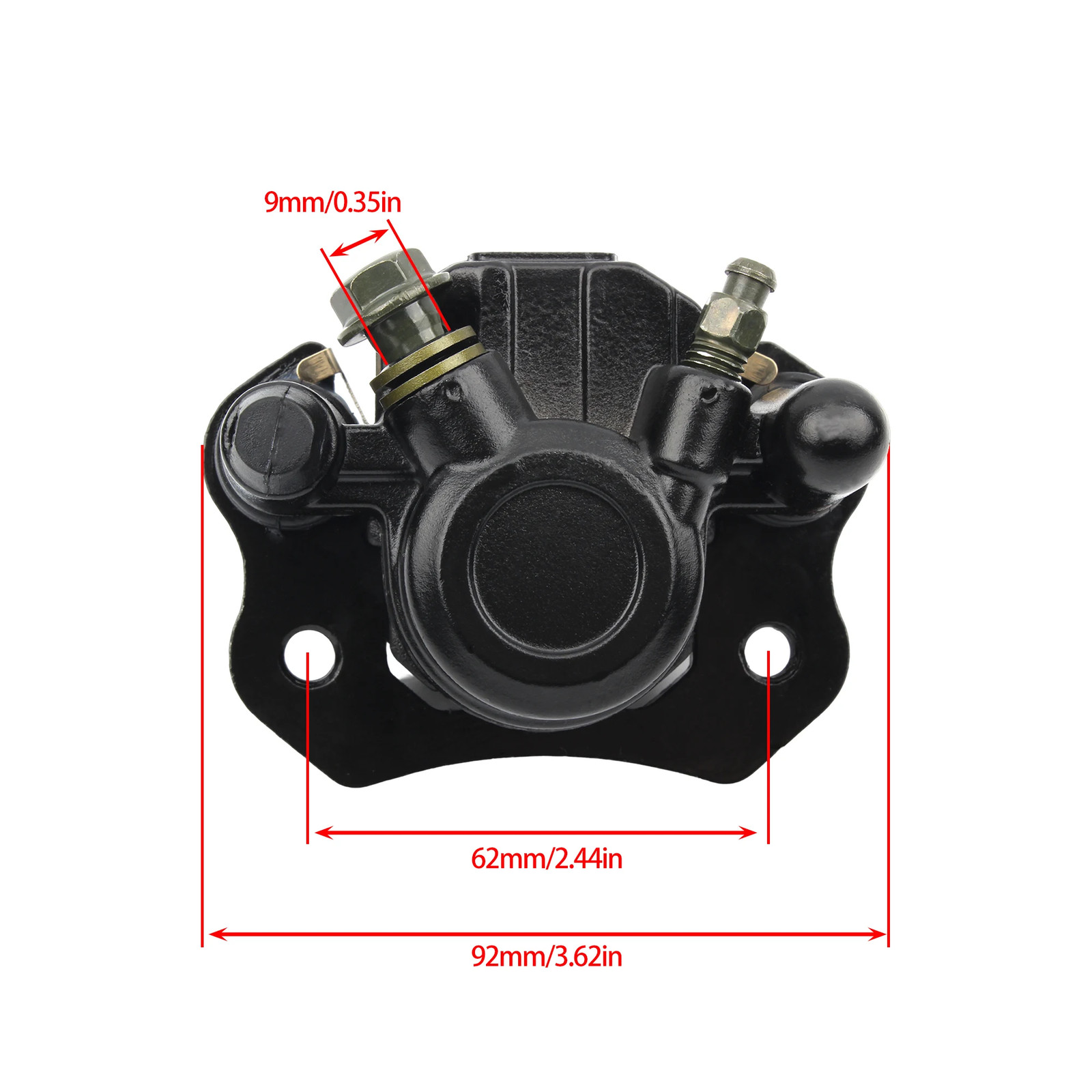 ATV UTV Motorcycle Left Brake Rear Caliper 50CC 125CC 250CC Dirt Pit Bike Parts