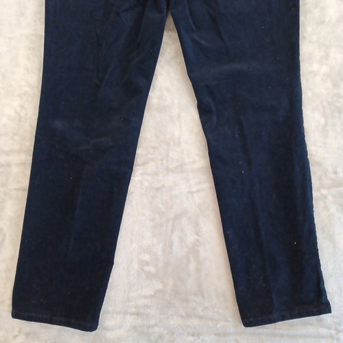 Talbots Cordhose Damen Größe 12 Blau 34 x 30 Hoher Bund Baumwollmischung - Bild 8 von 11