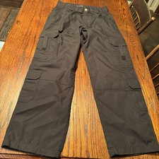 511 Tactical Pants Mens 32x30 Black Cargo Straight Leg Ripstop Utility Uniform