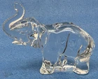 Waterford Crystal Elephant Paperweight Figure marked retired Vintage