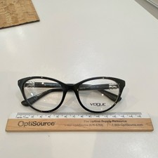 Vogue VO5153 W44 Black Plastic Cat Eye Full Rim Eyeglasses 51.17.135