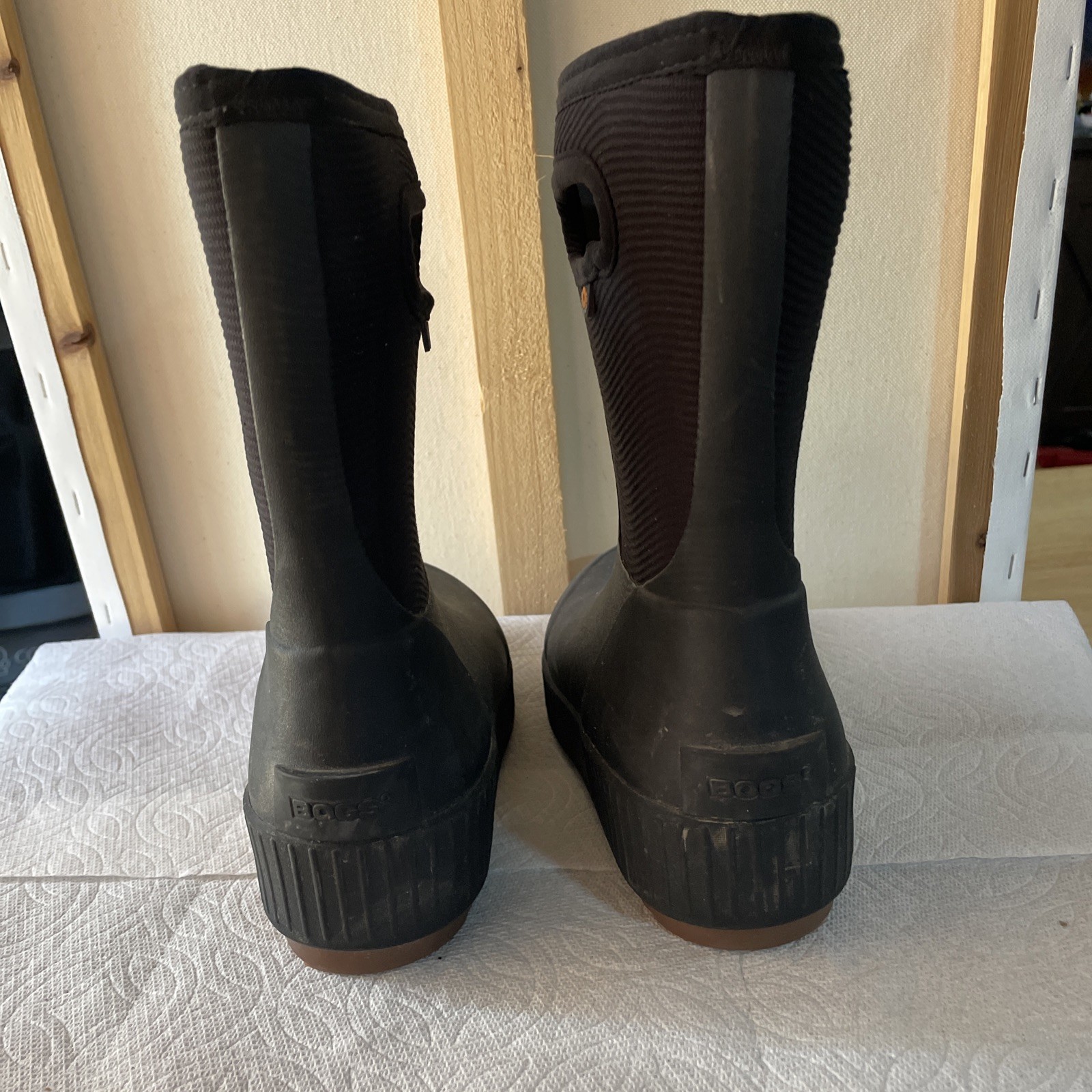 BOGS Classic II Solid Rain Boot Black Women’s 7 W… - image 6