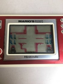 i-53 Working condition Main unit Nintendo Game & Watch ML-102 Mario's Cement