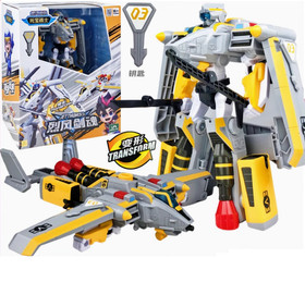 TOBOT V Galaxy Detectives JET THUNDER Figure 8" Action Figure Transform Robot