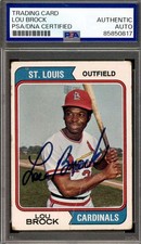 Lou Brock Cards, Rookie Card and Autographed Memorabilia Guide 40