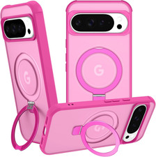 Magnetic Compatible with Google Pixel 10  Pixel 10 Pro Case with Stand Militar