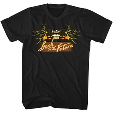 Back To The Future Yellowcar Movie Shirt
