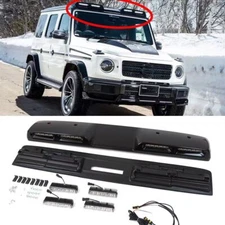 ABS ROOF Light Bar with LED DRL Fits For Mercedes Benz G Class W463 2019-2023