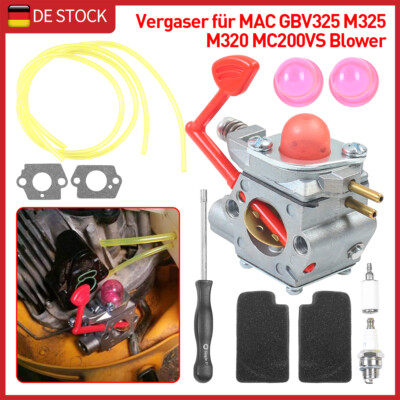 Vergaser 545081855 Für Poulan BVM200VS GBV 325 Weedeater McCulloch MAC GBV325