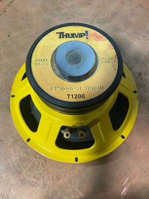 thump 12 subwoofer PointCo Maîtrise d'ouvrage