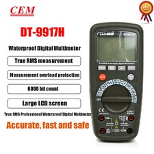 DT-9917 Professional Waterproof Digital Multimeter 4000 Counts Multimeters 