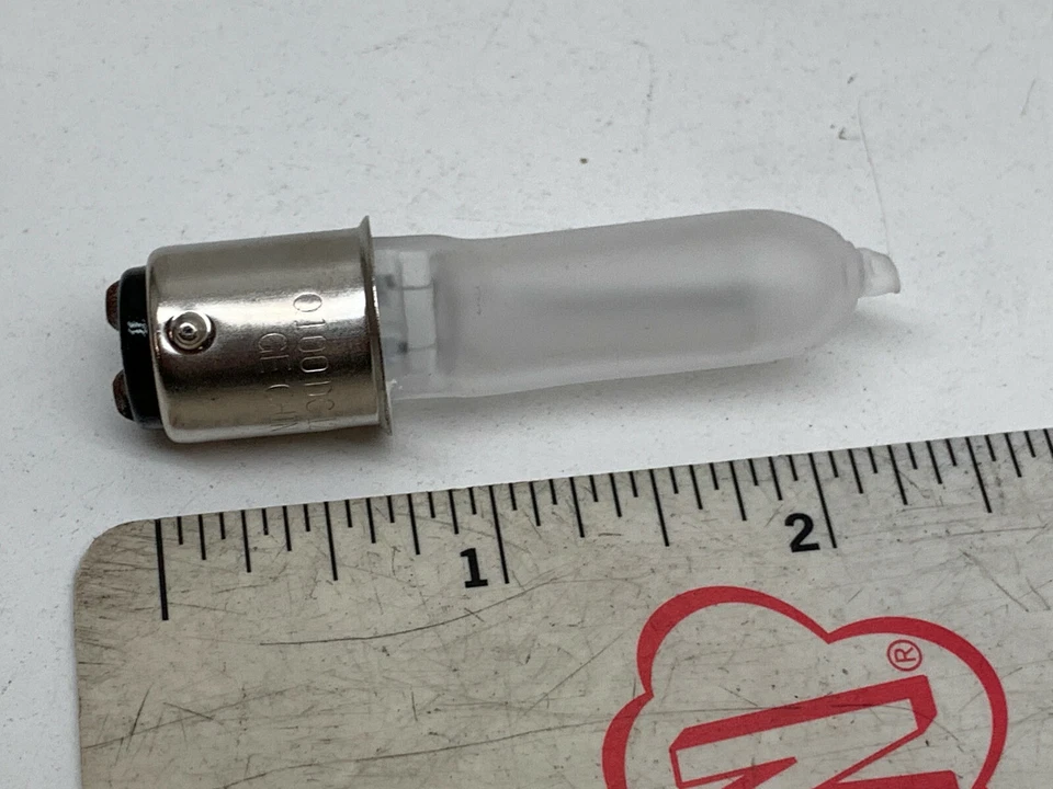 GE Q100DC 100-Watt 120-Volt Frosted Lamp Light Bulb BA15d Bayonet Base - Image 3 of 4