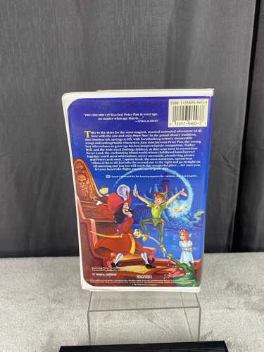 Peter Pan + Insets - Walt Disneys Classic Black Diamond Edition 1990 VHS - Bild 5 von 6